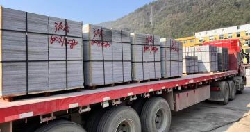 海口 芝麻灰地铺石出货日常