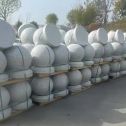 海口 白麻花岗岩石材圆球，石球，挡车球，隔离球，景观石球，风水球等