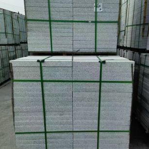 海口 芝麻白火烧，园林广场市政工程地铺石，1.8~5.0厚均有现货