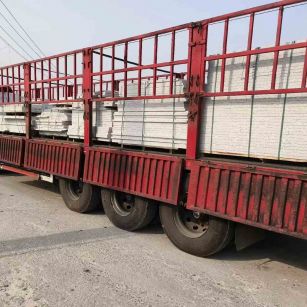 海口 白麻荔枝面外墙干挂，工厂装车日常