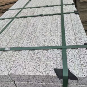 海口 白麻花岗岩直行盲道石，盲条，地铺石