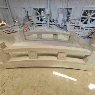 海口 芝麻灰花岗岩异形加工-拱桥，石桥