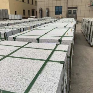 海口 白麻花岗岩5.0公分荔枝面地铺石