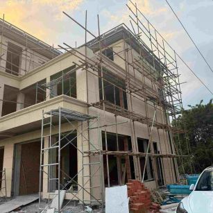 海口 黄金麻荔枝面花岗岩外墙干挂