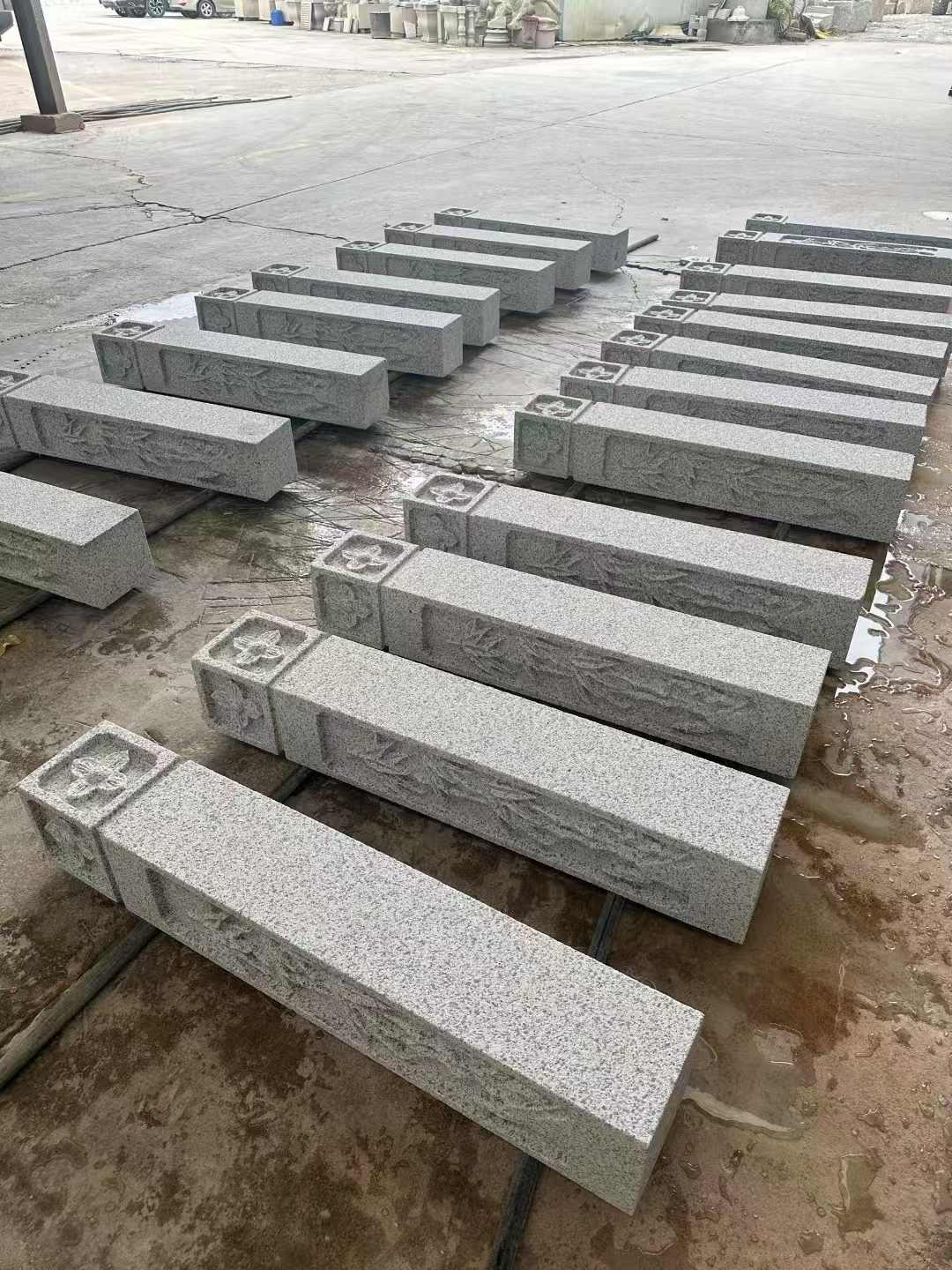 海口 白麻方柱雕花防水