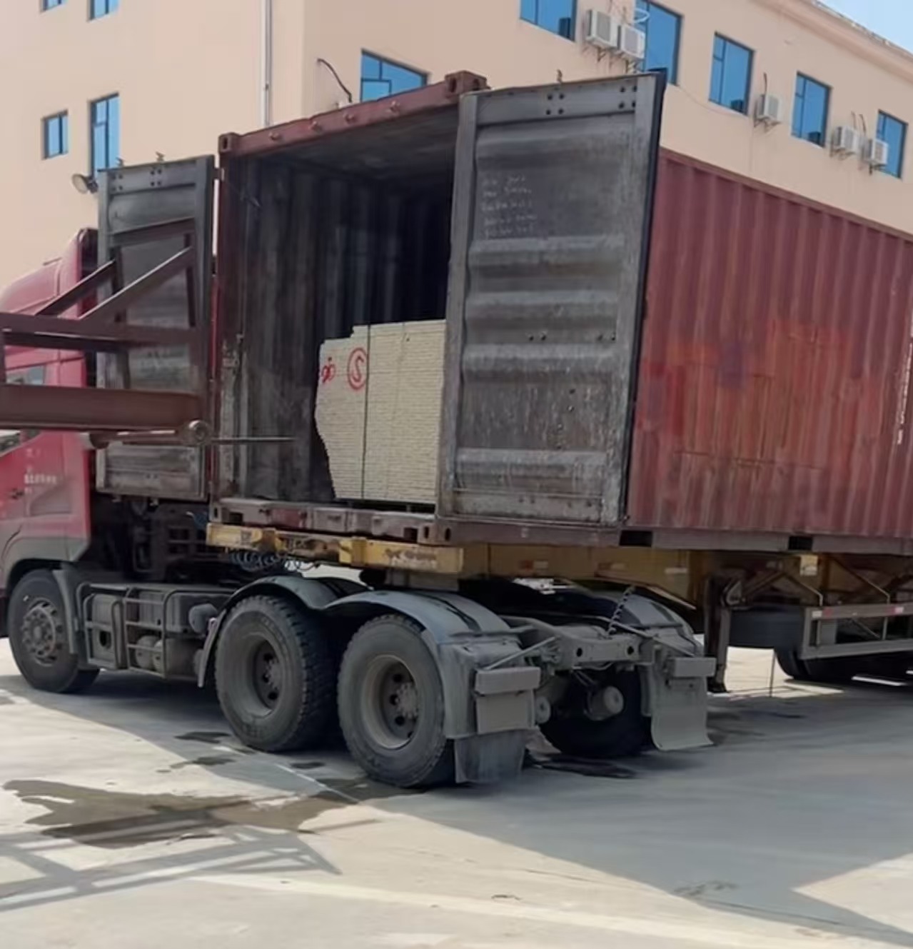 海口 黄金麻荔枝面毛板