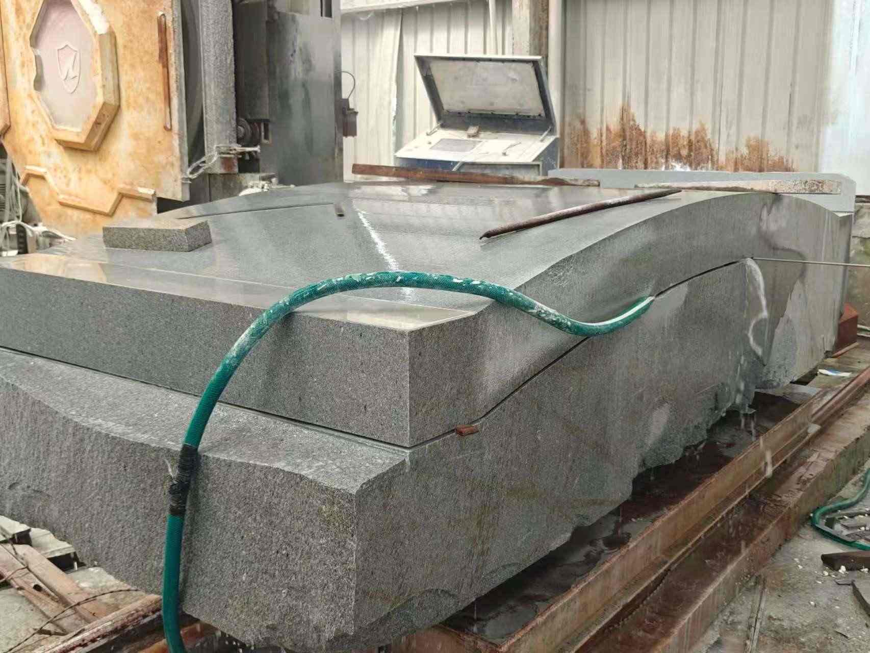 海口 芝麻灰异型加工-拱桥