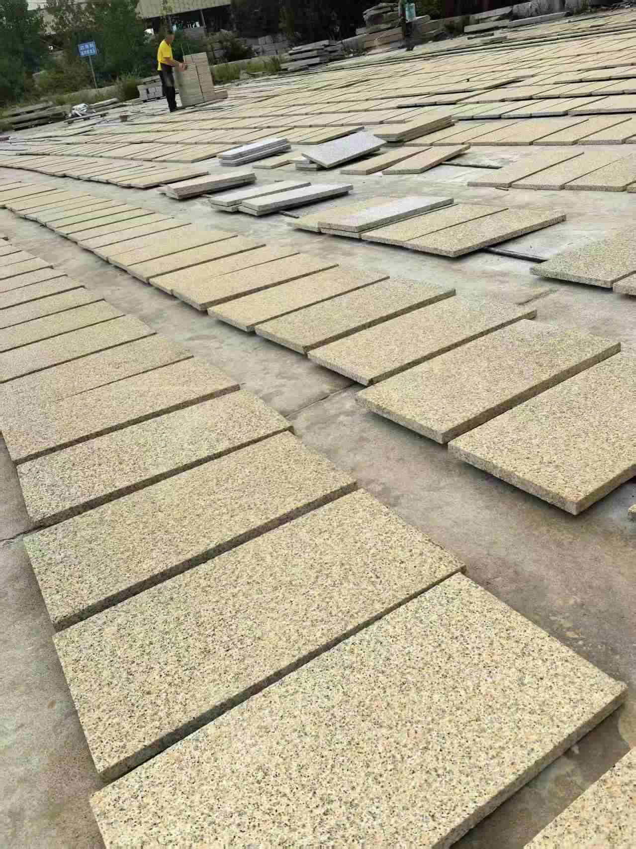 海口 黄金麻荔枝地铺石面排板