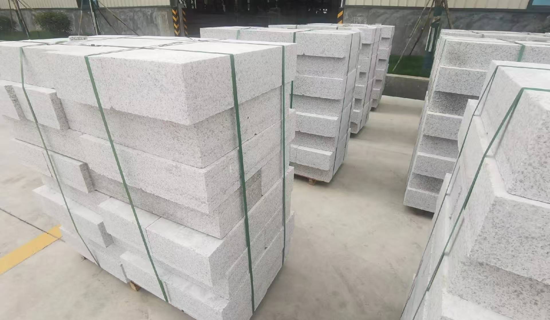 海口 白麻花岗岩路沿石，立缘石，平缘石，路牙石，道牙石，马路牙子等