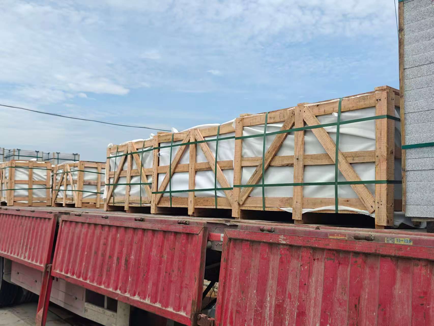 海口 芝麻白花岗岩地铺石出口专车-泰国游