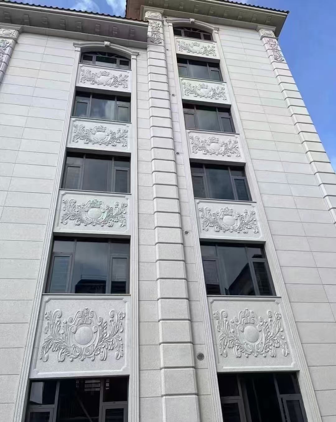 海口 白麻荔枝面花岗岩别墅外墙干挂